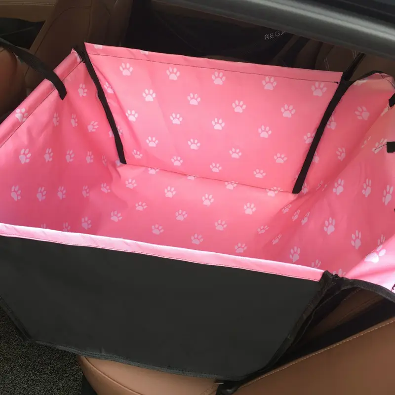 Rear Single Seat Foldable Cat Paw Footprint