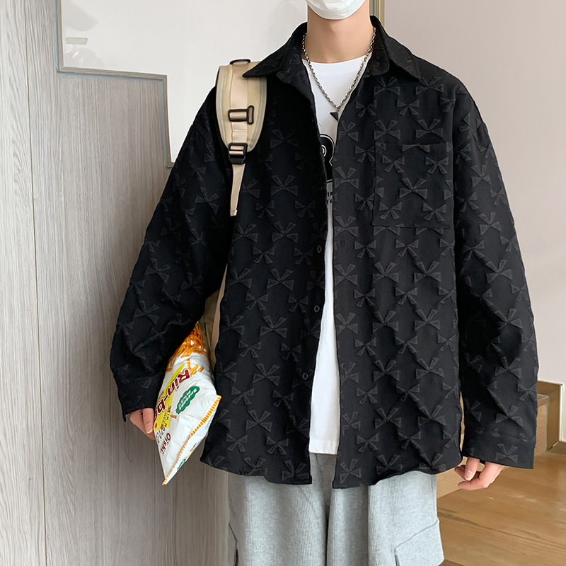 Men's Long Sleeve Shirt Design Feeling Foam Top