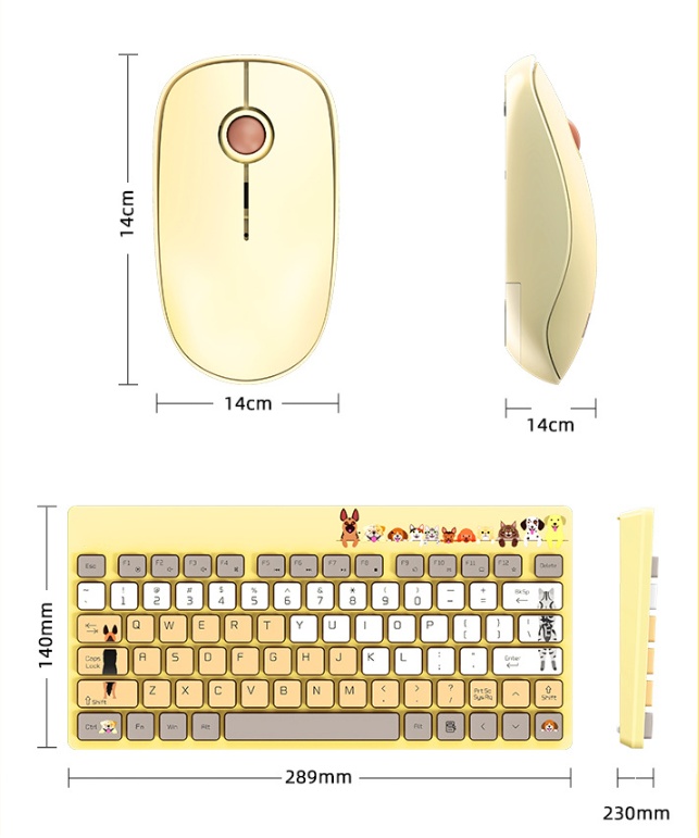 Trådløst tastatur - Miniatyr 6
