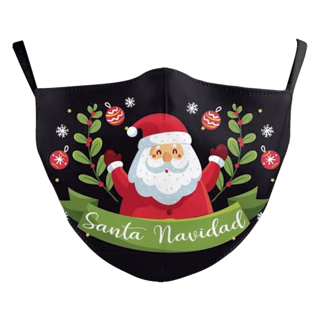 Christmas Digital Printing Creative Design Double Dust Mask B1781605 - Shop at LoveMi