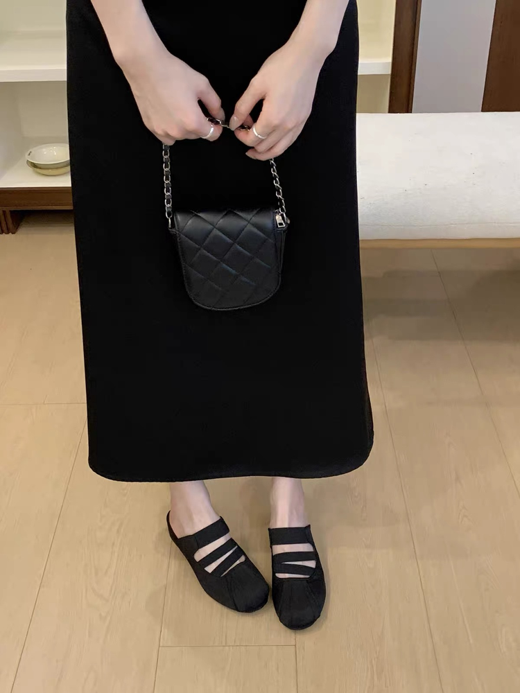 Women's Summer Strappy Flat Ballet Shoes, Casual Beach Slip On Dancing Flats — view 4