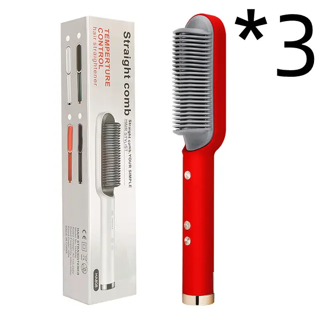 New 2 In 1 Hair Straightener Hot