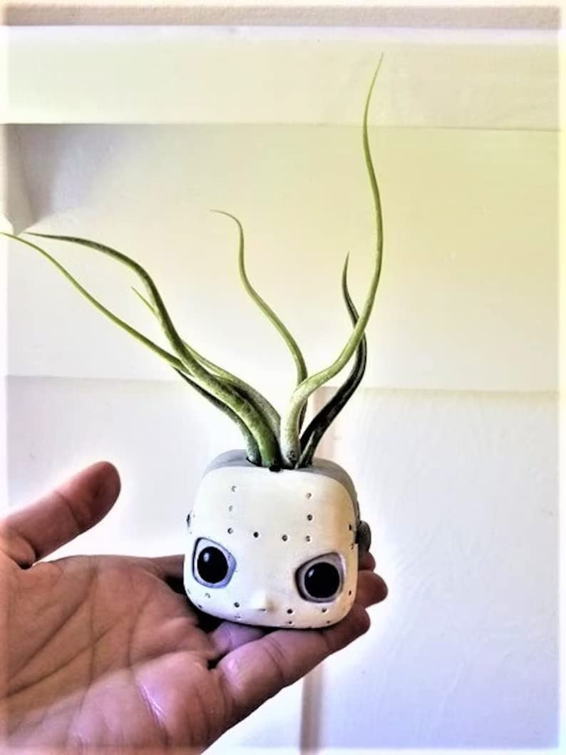 Title 4, Resin Decorations Horror Villain Plant Flowerpot