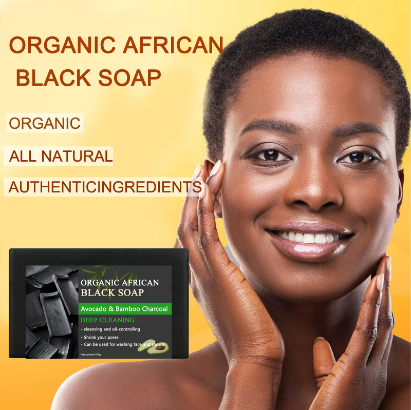 African Black Bamboo Charcoal Soap — foto 2