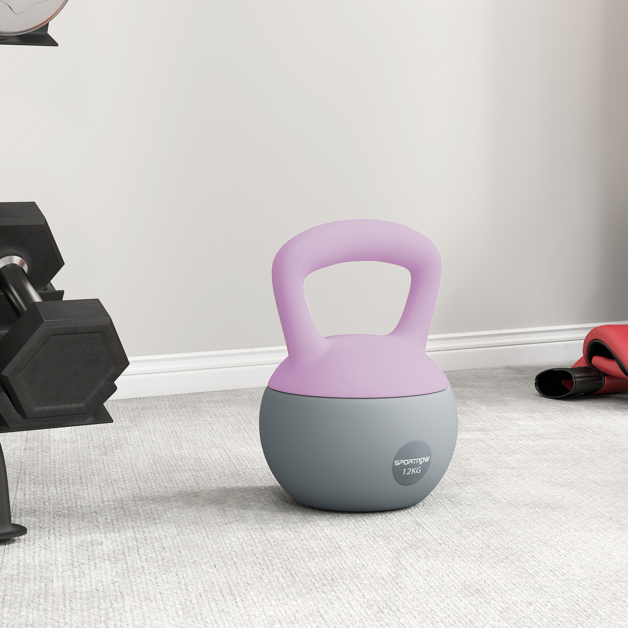 12 Kg Soft Kettlebell With Anti Slip Handle, Suitable For Home Gym — image 7