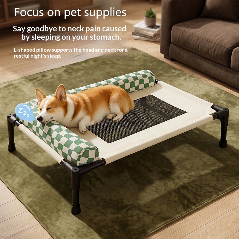 Pet Camping Bed Cat Bed, Suitable For All Seasons, Removable And Washable, Breathable And Moisture-proof For Small And Medium-sized Dogs, Cross-border Pet Supplies.