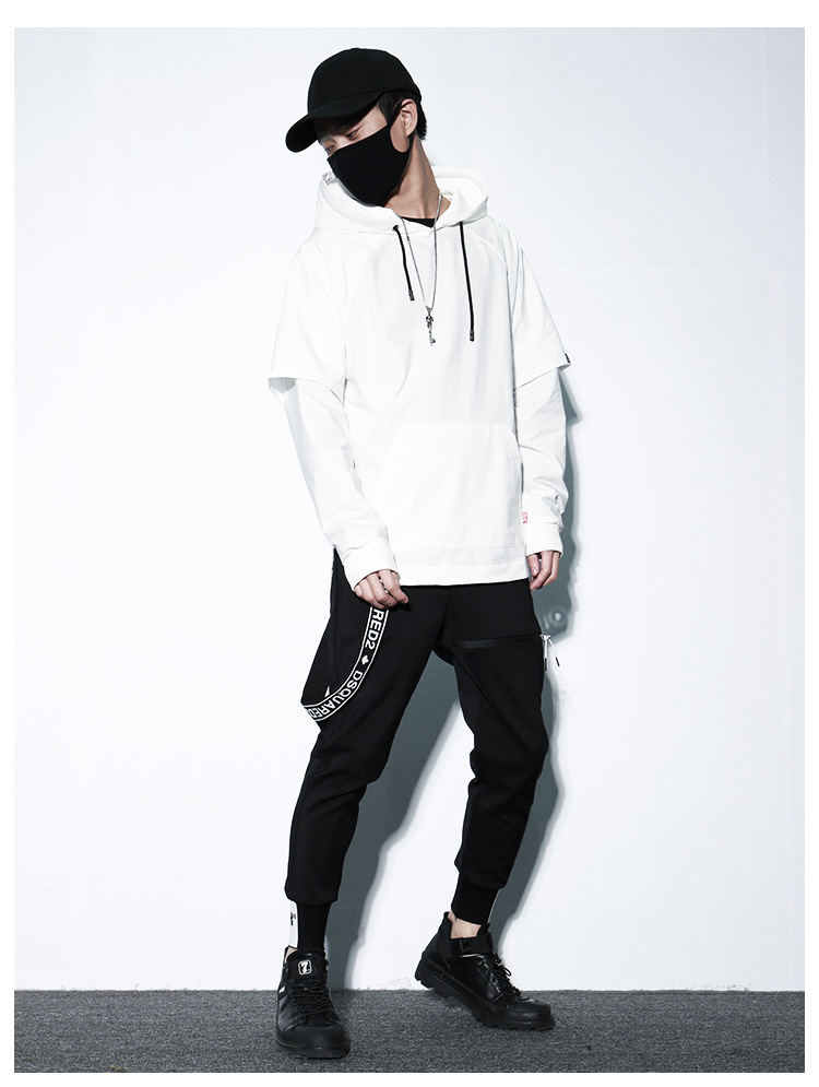 European And American Street Tooling Split Sweater Hip-hop Autumn