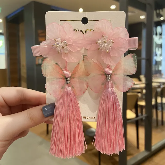 Hairpin Girls Female Retro Headdress Underskirt Antique Red - Shop at LoveMi
