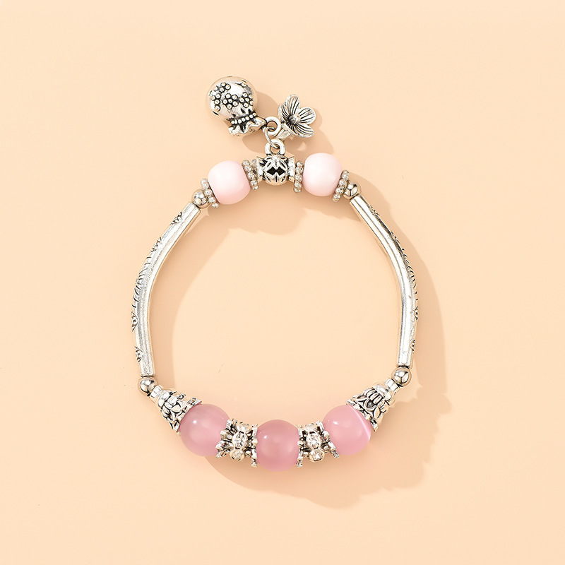 Bohemian Sweet Beaded Alloy Bracelet