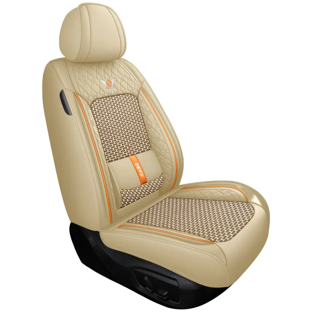 Summer Cool Ice Silk Breathable Car Seat Covers Full