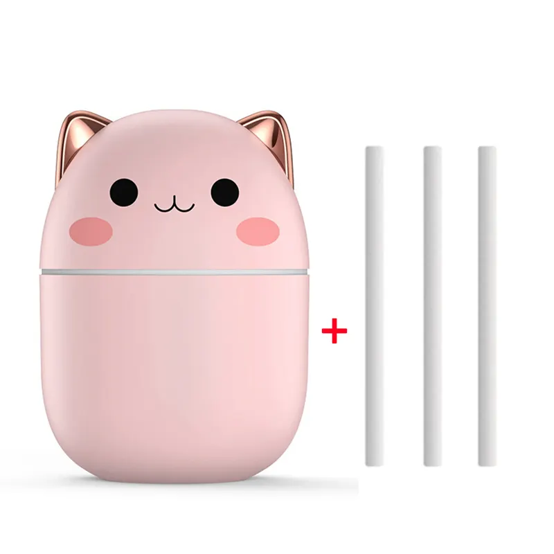 Air Humidifier Cute Cat Ultra-Silent USB Office
