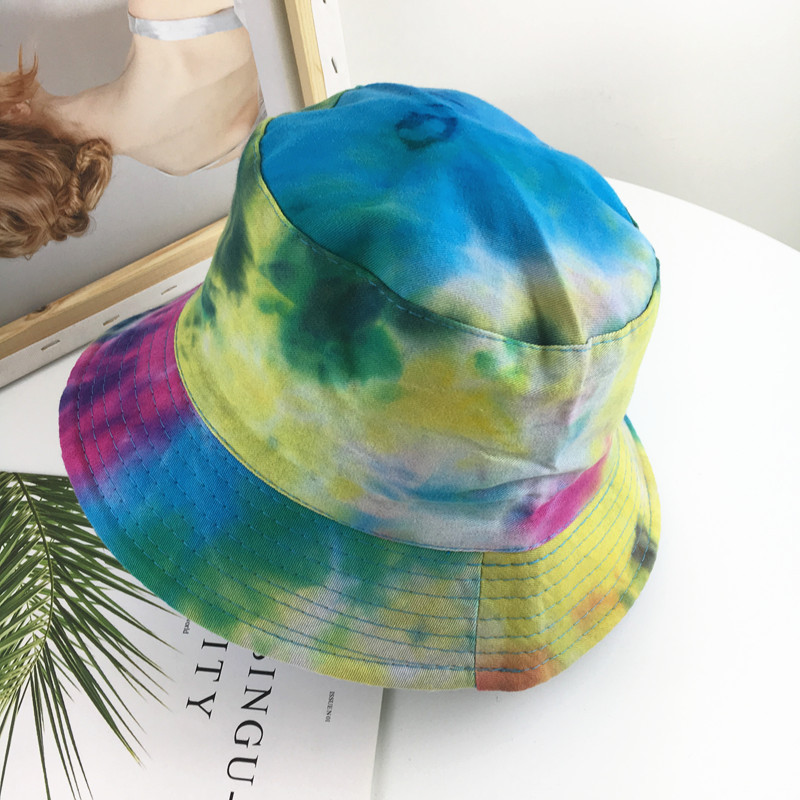 Title 3, Color gradient tie-dye fisherman hat