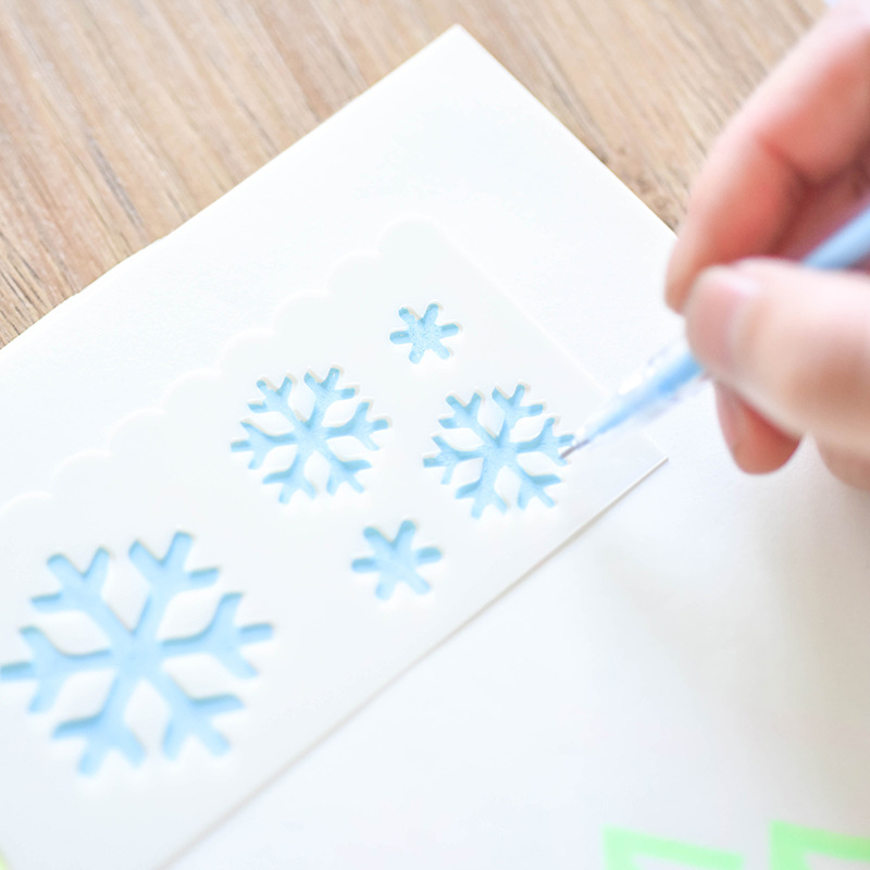 Original Long Strip Painting Template Hand Account Multifunctional Hollow