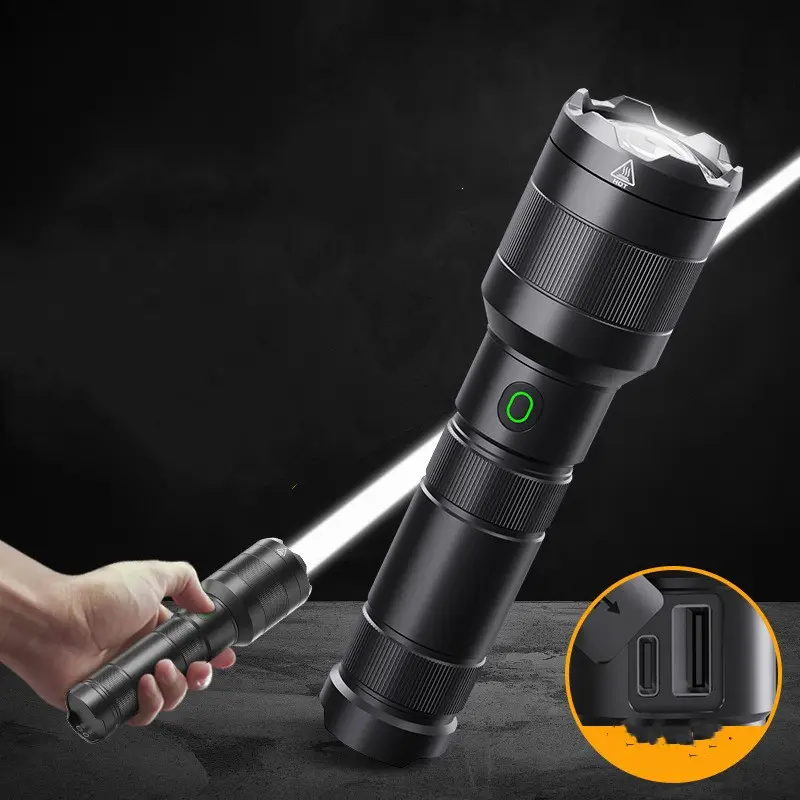 Long Shot Tactical Floodlight Rechargeable White Laser