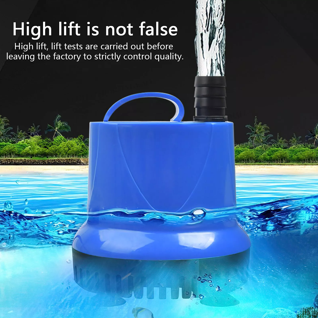 Submersible Water   240V Pool Pond Aquarium Fish Tank Water Feature Fountain-15W — foto 4