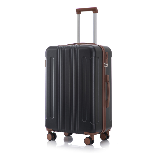 20   24  28  3 Pcs Set In ABS Spinner Wheel Luggage, Carry On Suitcase, Matching Color, TSA Combination Lock