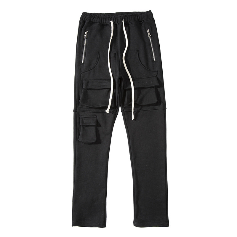 Sports Function Trousers High Street Casual  Hip-hop Style Pants