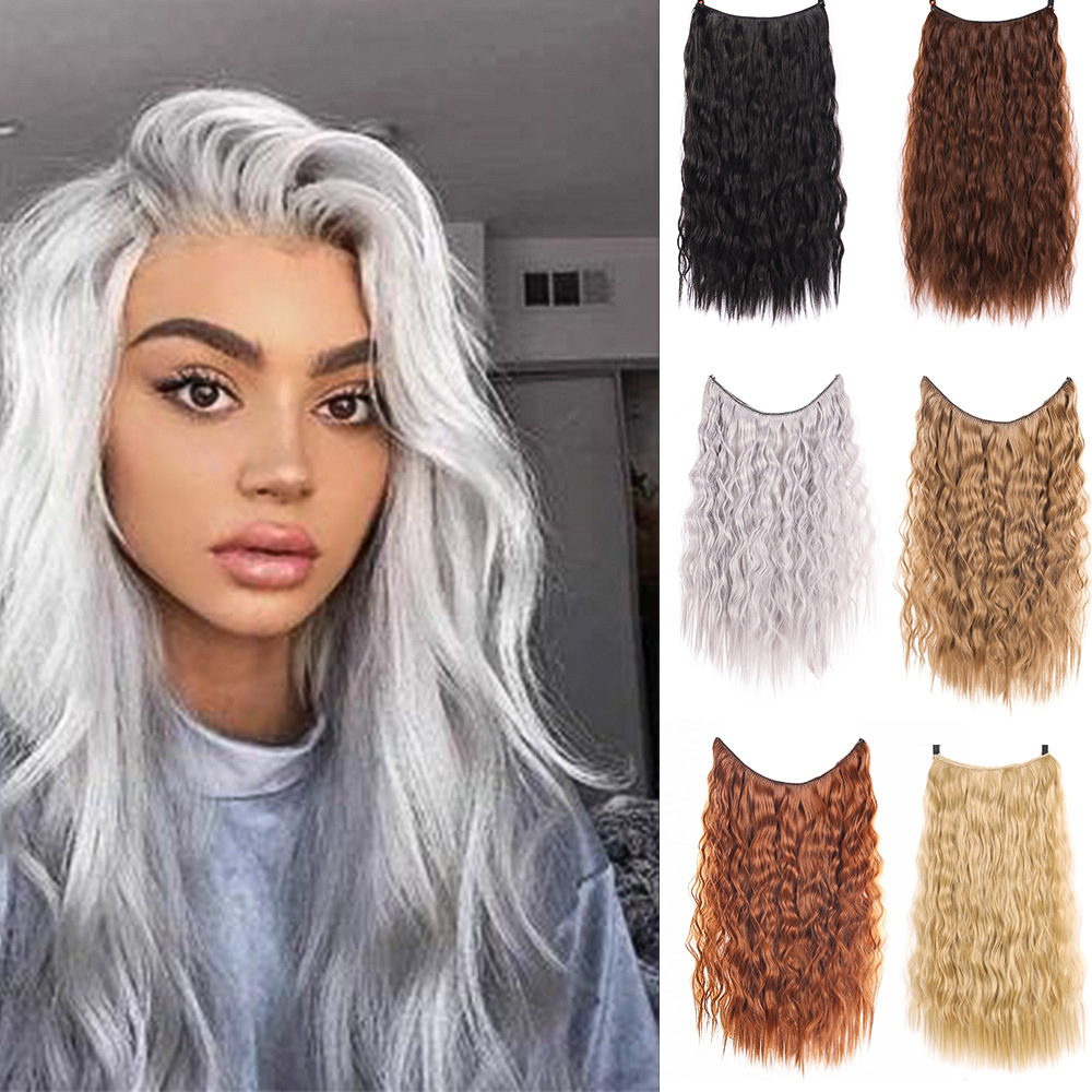 Chemical Fiber Fishing Line Hair Curtain Wig Piece