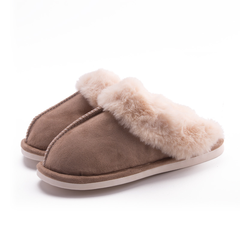 Title 6, Womens Furry Slippers Winter Warm Plush House ...