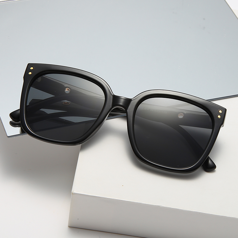 Lijia Sunglasses Xiaozhan Unisex Large Frame Sunglasses SG003 - Women's Clothing