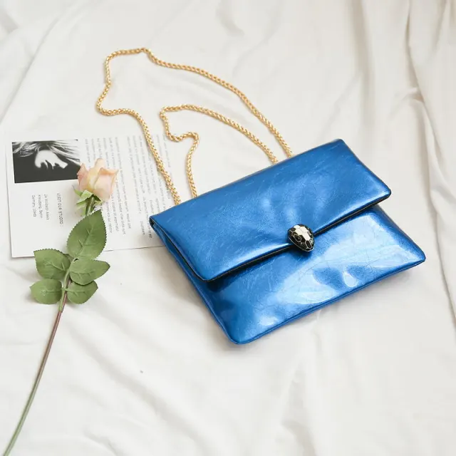 Women's Fashion Personality Large Capacity Clutch Blue - Shop at LoveMi