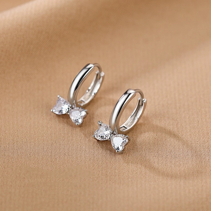 Fashion Temperament Light Luxury Niche Design Zircon Earrings