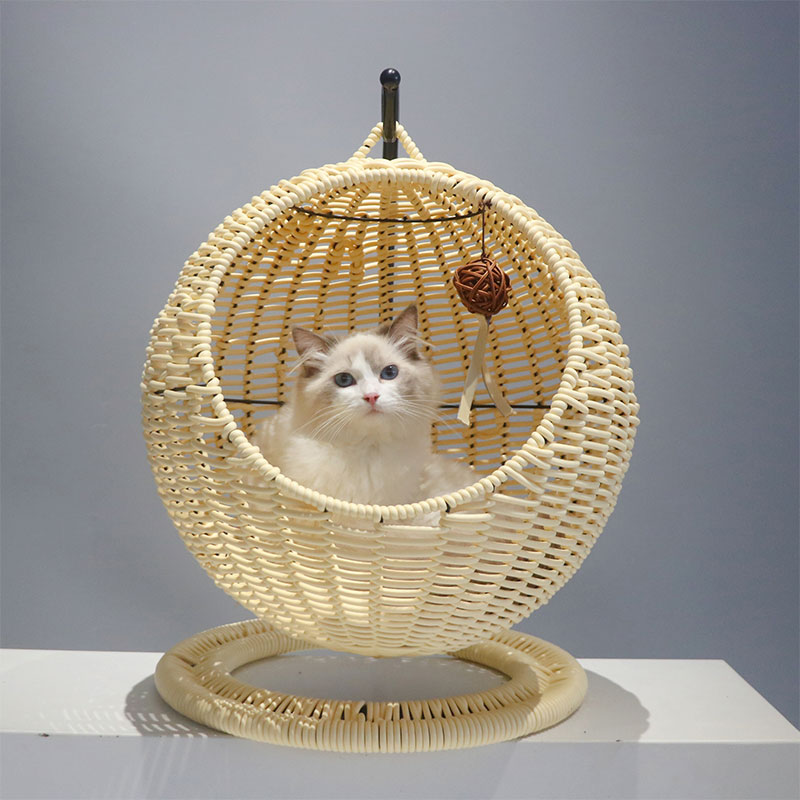 Apricot PP rattan woven