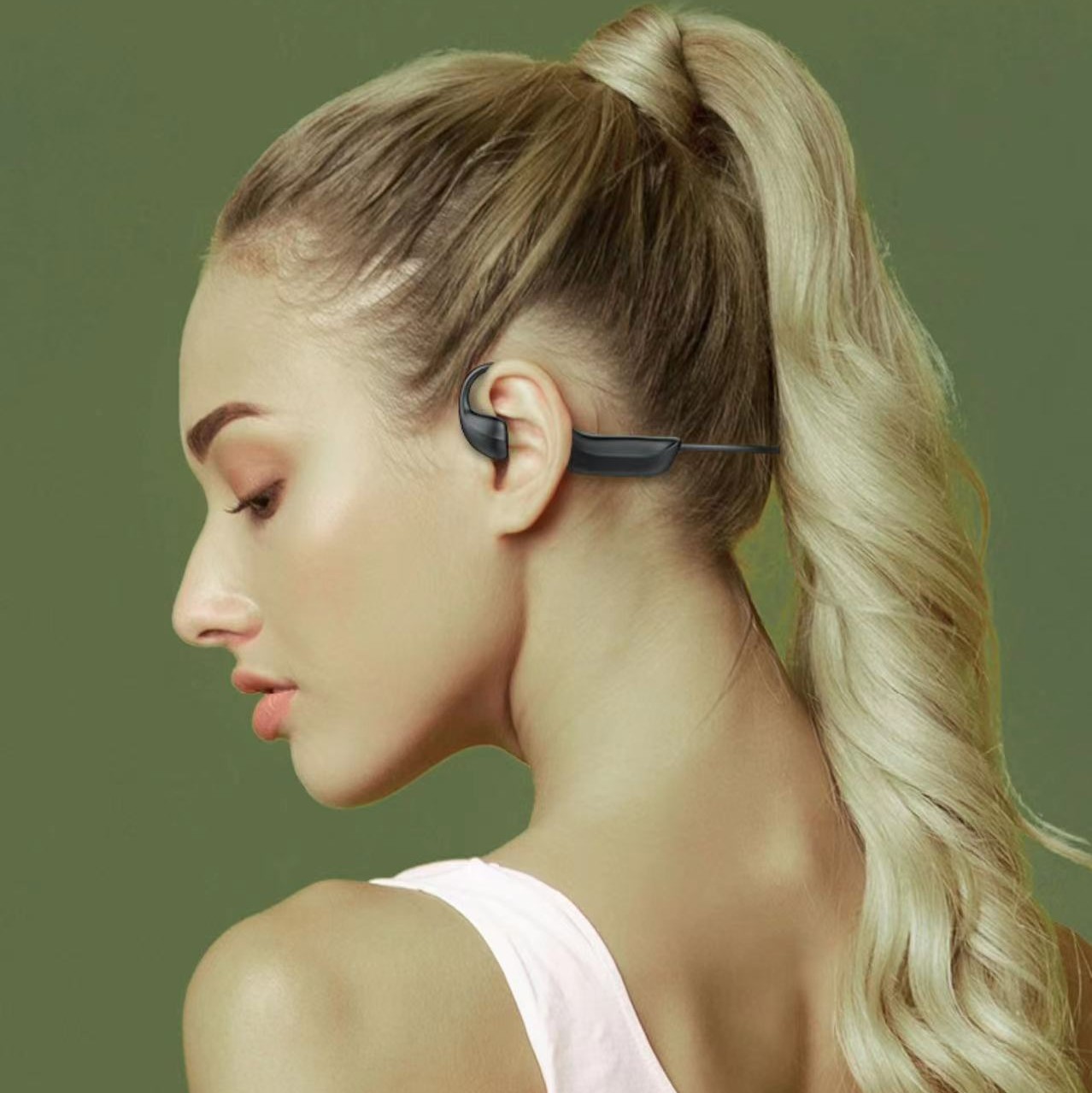 Bone Conduction Headset Bluetooth Waterproof Wireless - Image 2
