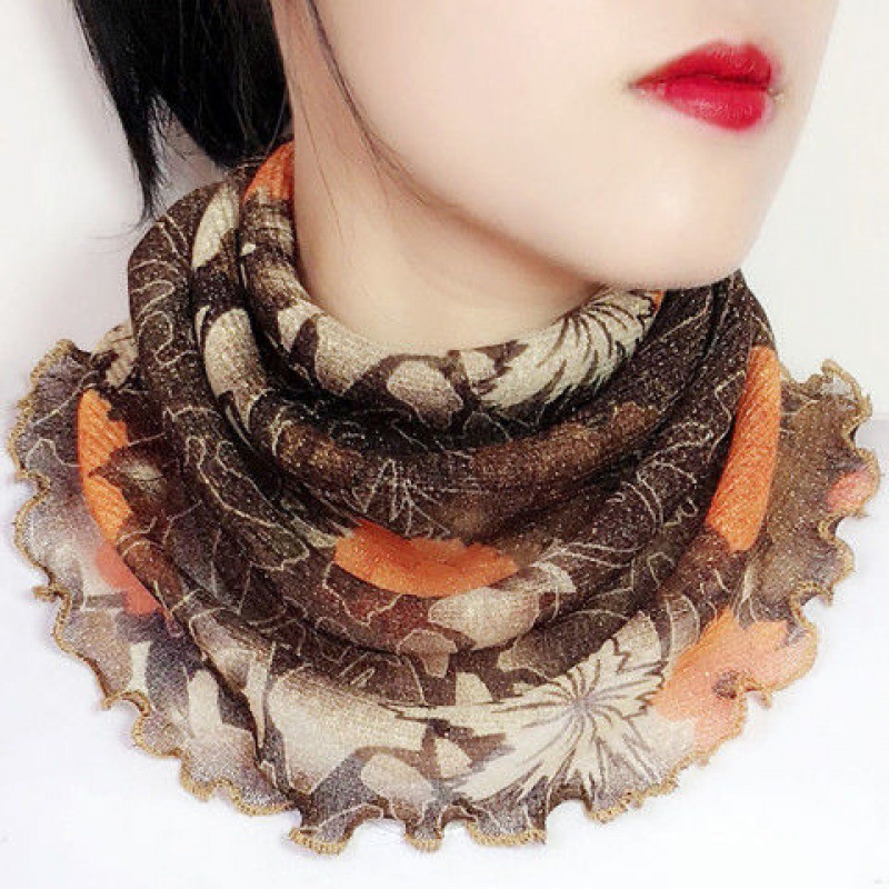 Earrings Variety Bib Women's Turtleneck Scarf Face Mask
