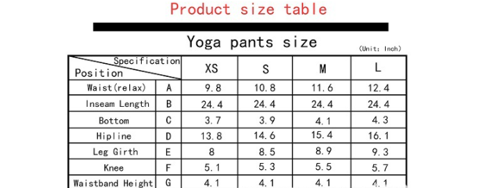 Title 1, Yoga Leggings Sports Fitness Clothes Bottoming ...