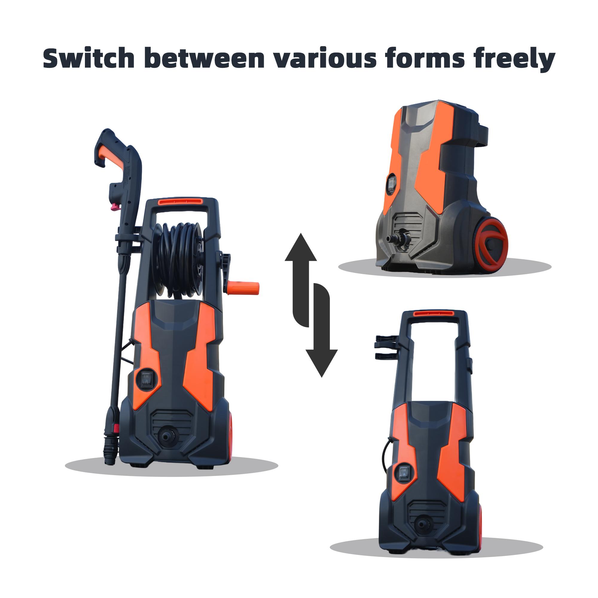 High-performance High-pressure Cleaner For Cars And Building Facades – Powerful Motor, Versatile Accessories, Environmentally Friendly Design