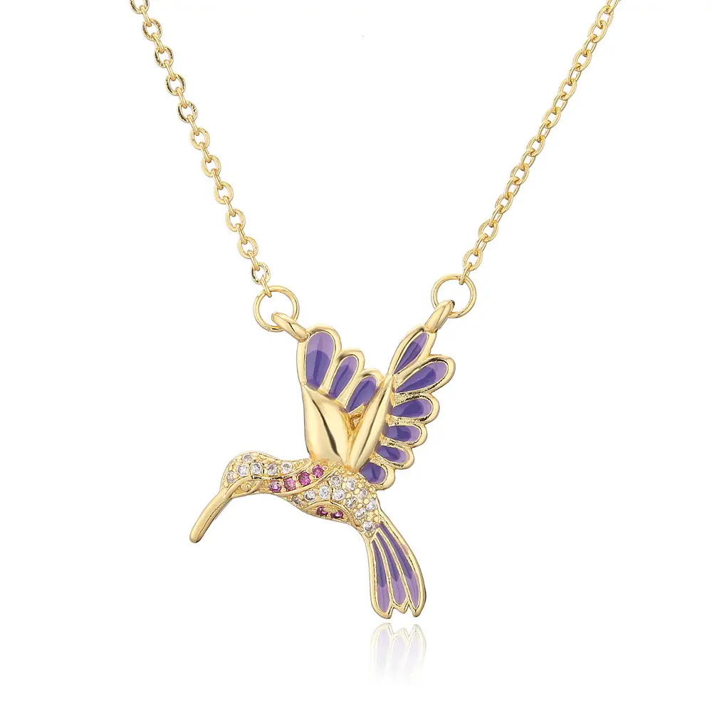 Dropping Oil Personality Immortal Bird Pendant