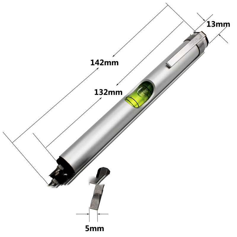 Pen-shaped Pen-type Spirit Level