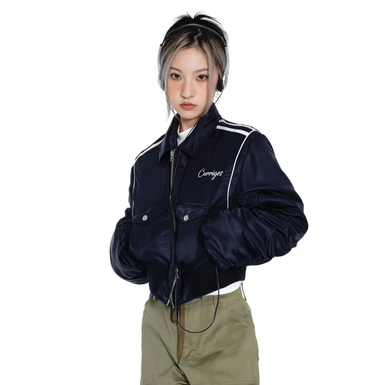 Title 9, Vintage Flight Jacket Thin Women