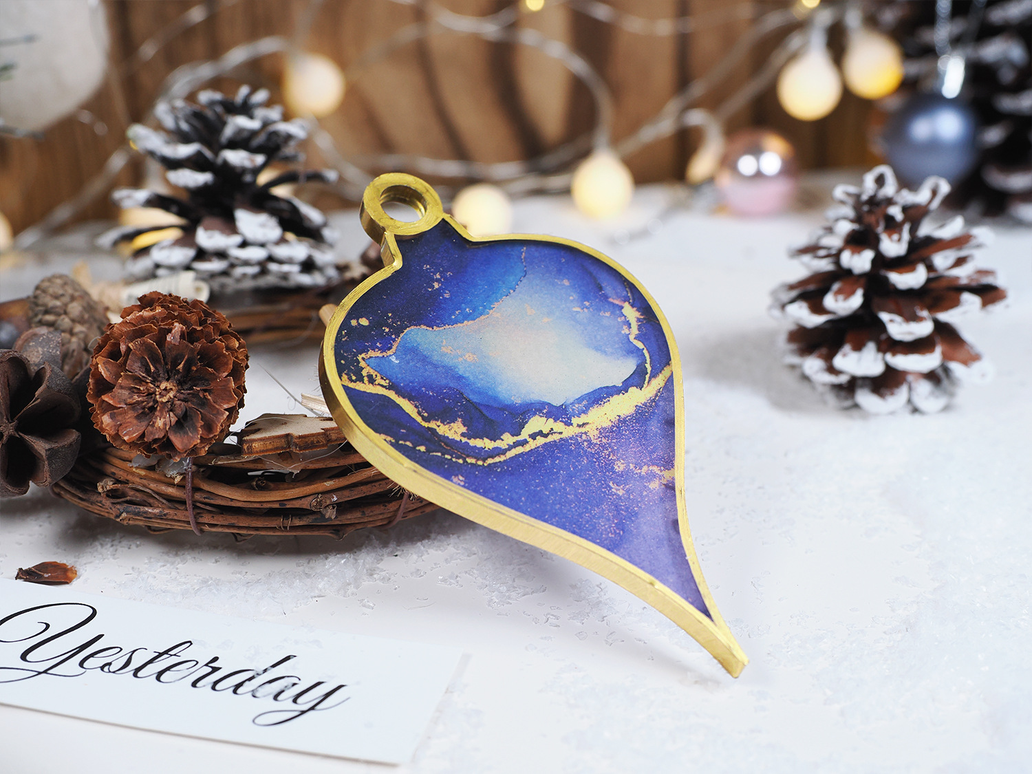Diy Crystal Resin Christmas Ornament Epoxy Mold - Image 7