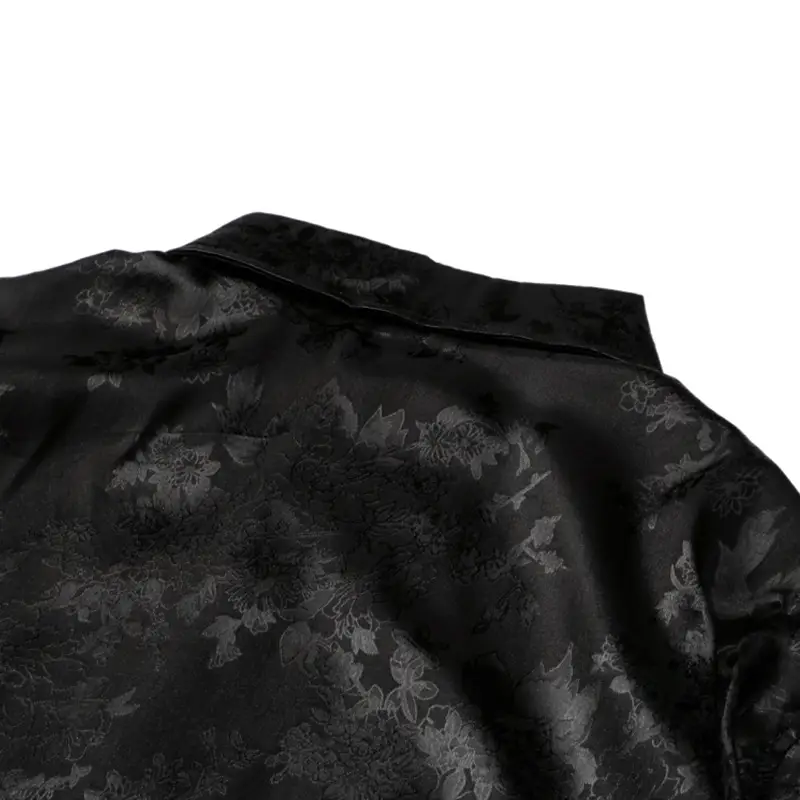 Men's Casual Fashion Long Sleeve Printed Shirt