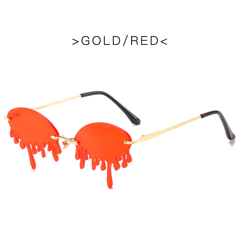 Title 5, Teardrop Jelly Color Marine Clip Sunglasses Per...