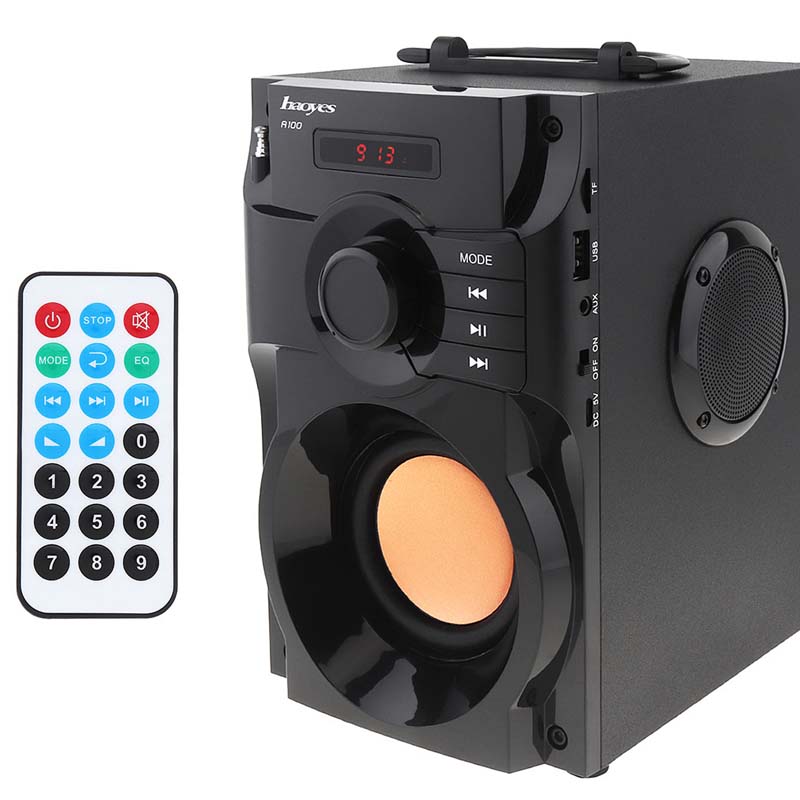 Title 4, A100 Wireless Plug In Subwoofer Desktop Speaker