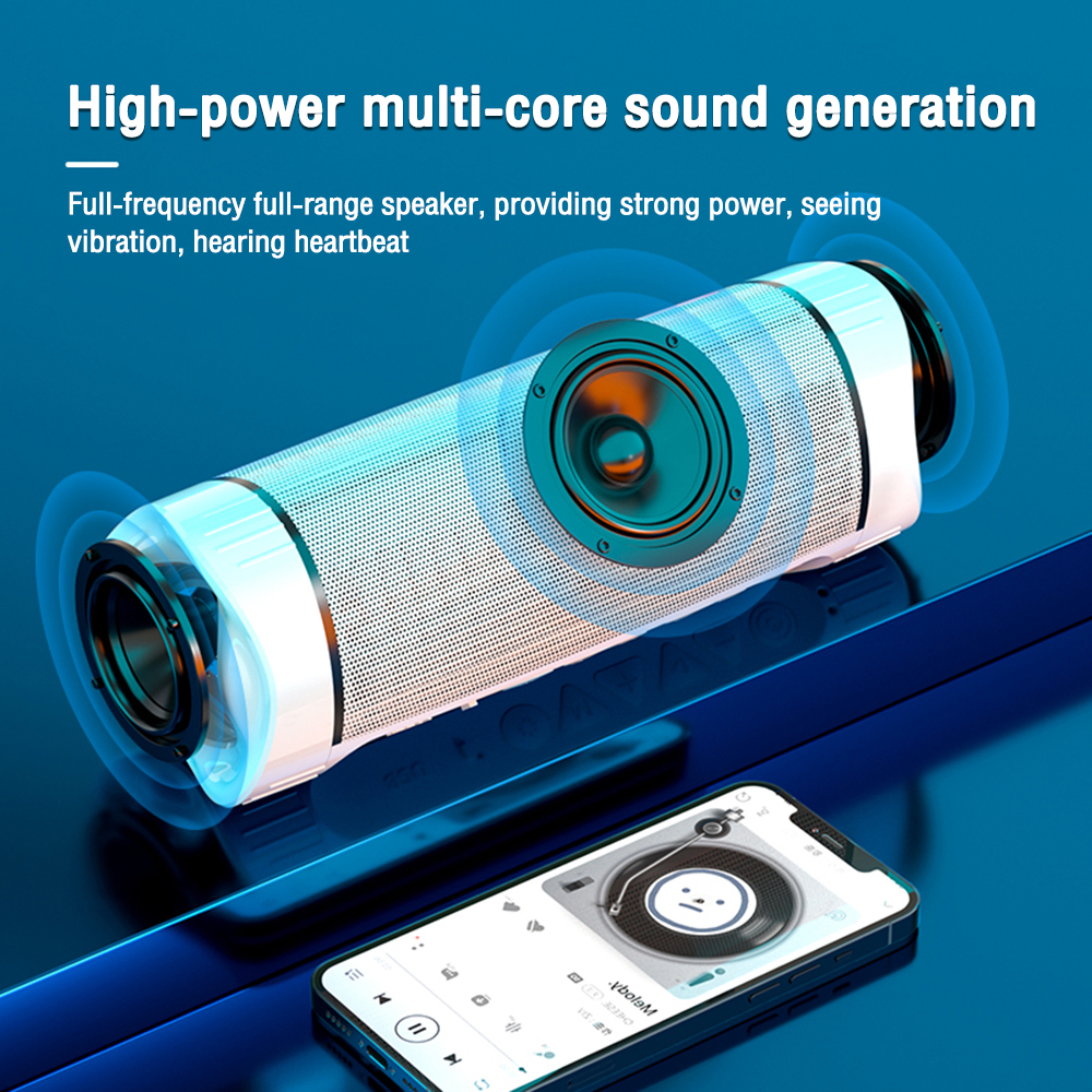 Intelligent 3D Surround Wireless Illuminated Bluetooth Speaker - Image 2