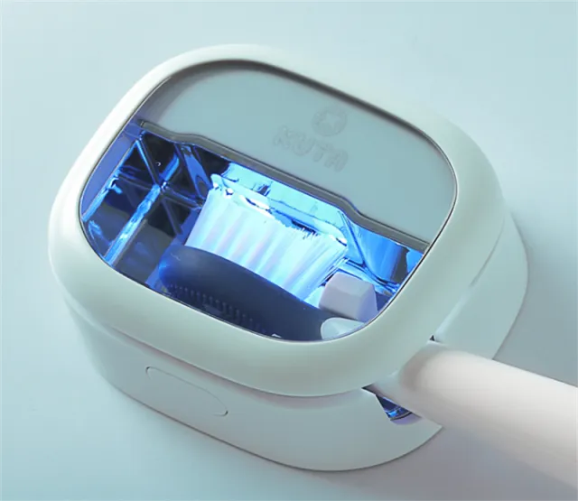 Ultraviolet Sterilization Travel Mini Portable Rechargeable Toothbrush Disinfection Box As Show - Shop at LoveMi