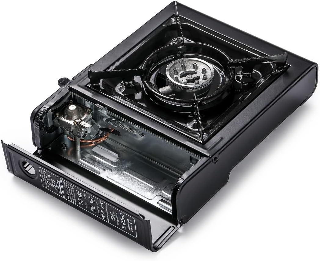 Outdoor Camping Butane Gas Stove Portable Single Burner Hob BBQ Picnic Cooker UK — image 10