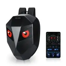 Led Backpack Screen Rider Motorcycle Locomotive Dazzlingly Cool Travel