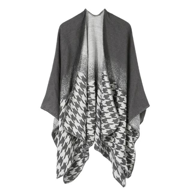 Ladies Ethnic Style Split Thick Warmth Shawl 380P - Shop at LoveMi