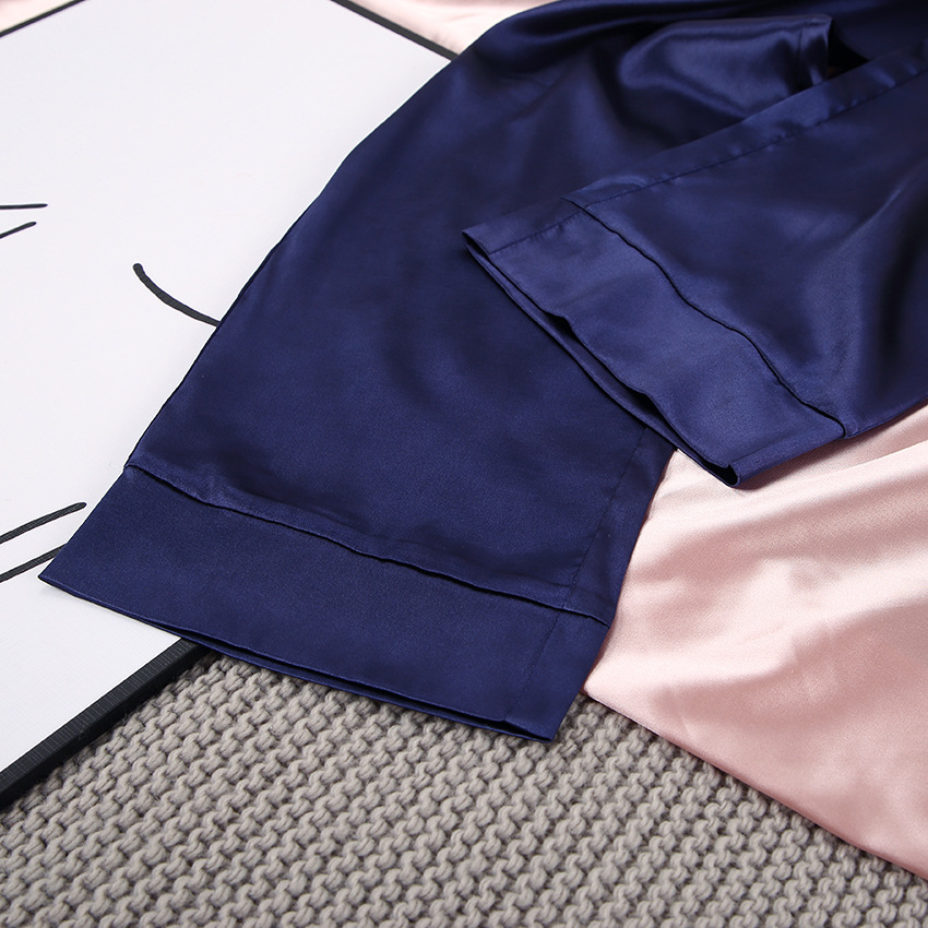 Title 5, New Blue Silk Trousers Home Service