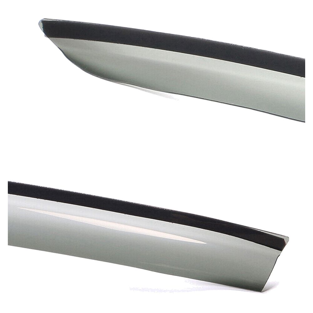 Fits 17-23 Tesla Model 3 Smoke Acrylic Window Visors Sun Rain Deflectors 4PCS — foto 3