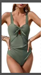 New One-piece Swimsuit Women's European And American Bikini