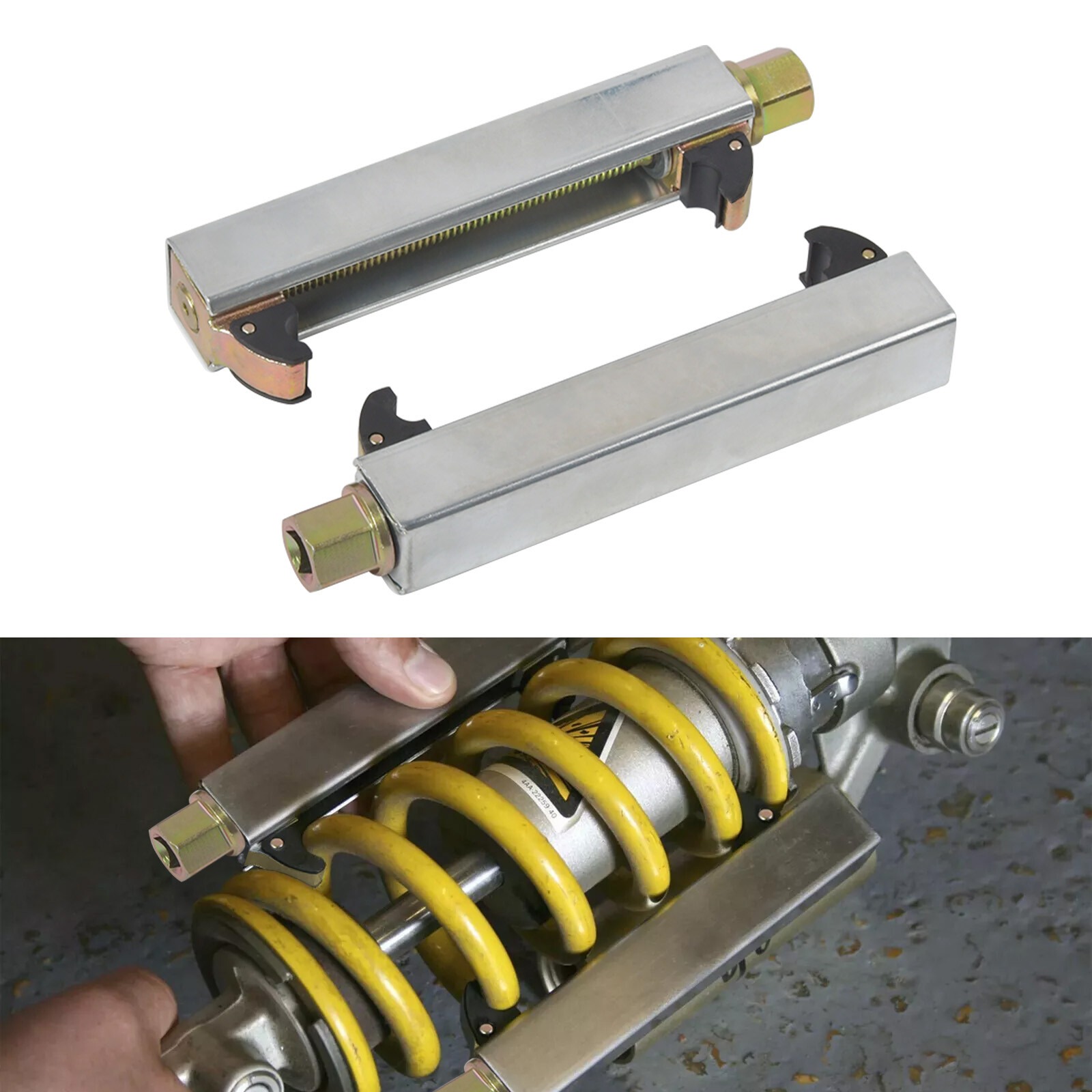 Motorcycle Coil Spring Compressor Tool Repair 800KG Capacity — image 10
