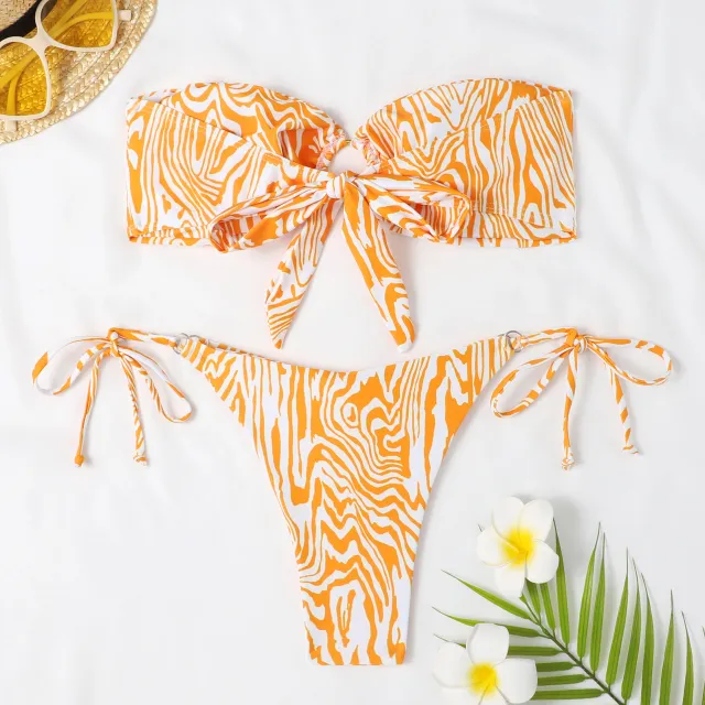 European And American Zebra Print Bikini Zebra - Shop at LoveMi