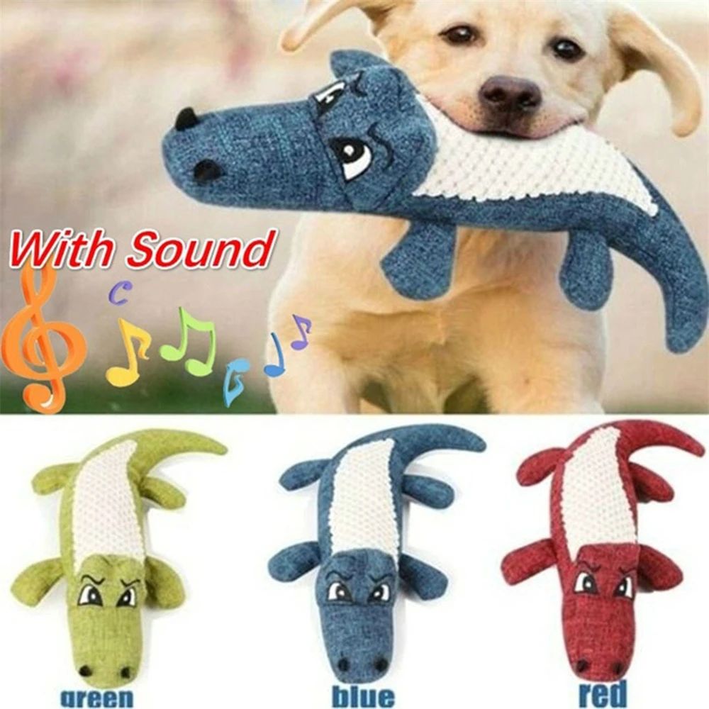 Title 3, Plush Pet Toy Bite Resistant Simulation Squeaky...