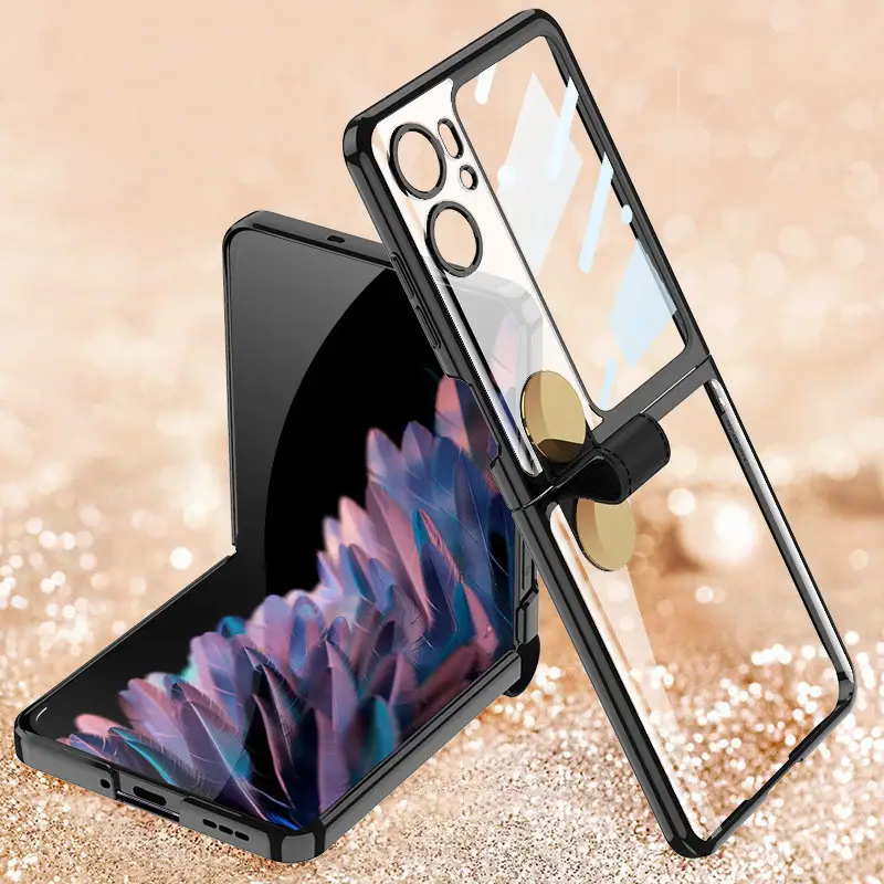 Phone Case Folding Screen Full Package Plating Drop-proof Protective Case